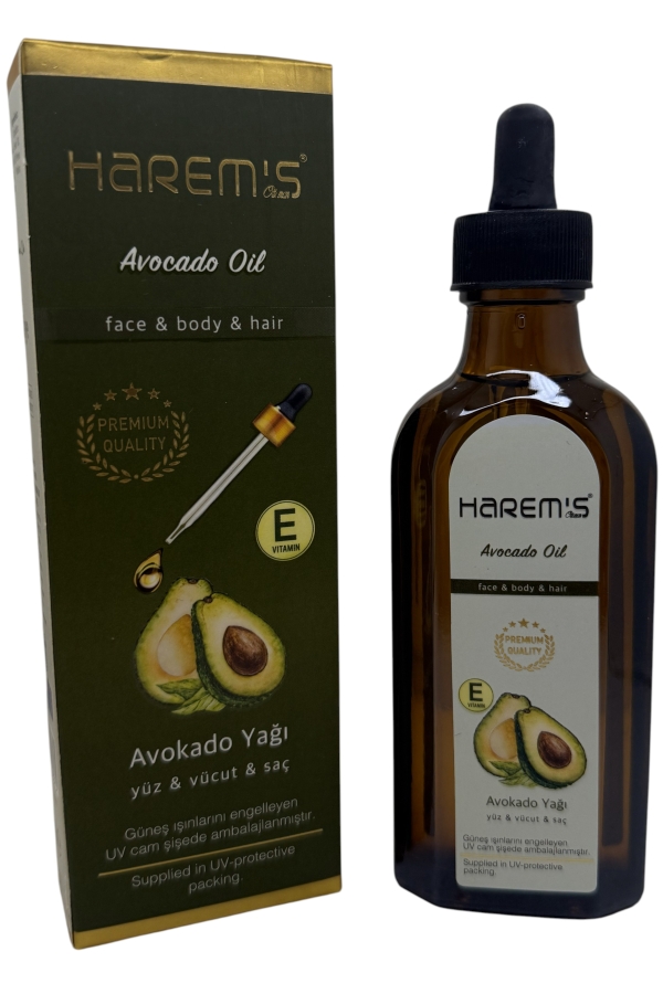 Harem's Avokado Yağı - Saç, Yüz, Vücut 100 ml