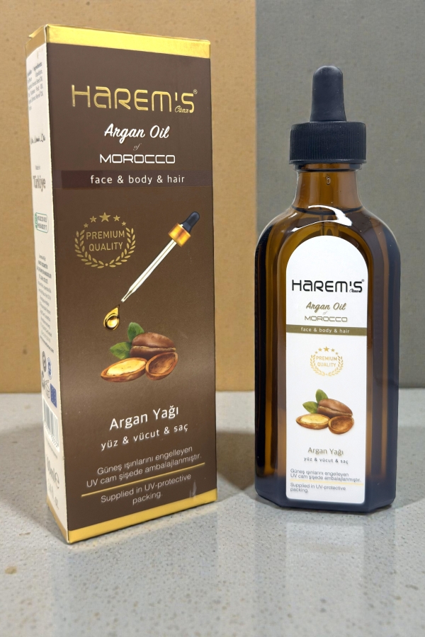 Harem's Argan Yağı - Saç, Yüz, Vücut 100 ml