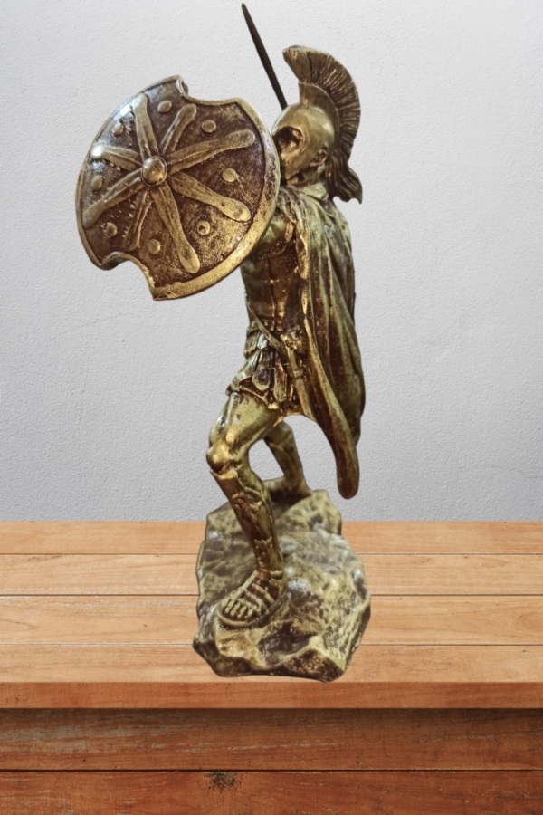 Akhilleus Biblo 25 Cm Mitolojik Kahraman Heykel Dekor Hediyelik Eşya