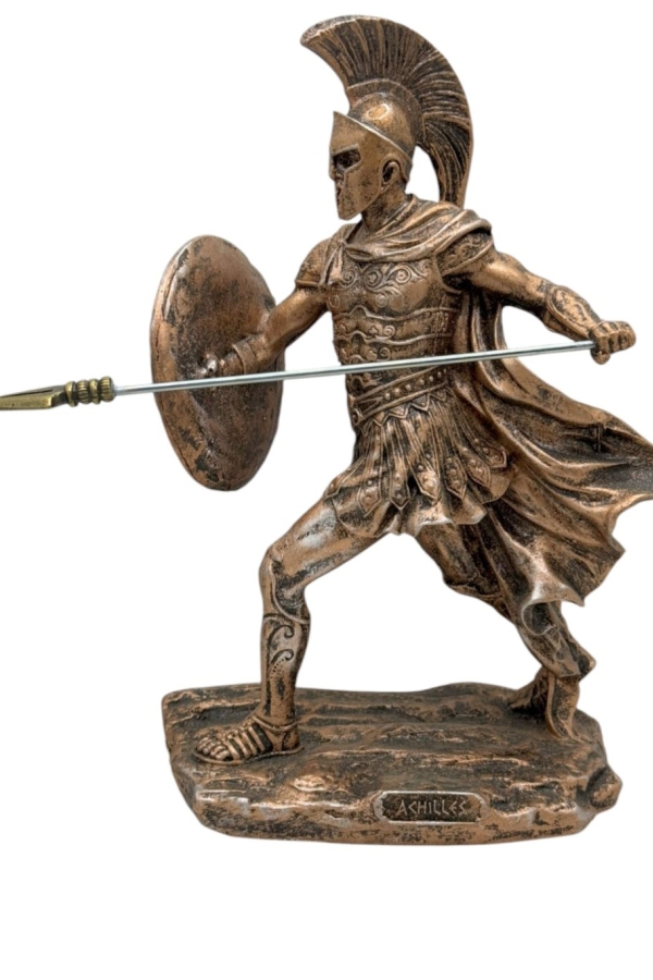 Akhilleus Biblo 19 Cm Mitolojik Kahraman Heykel Dekor Hediyelik Eşya