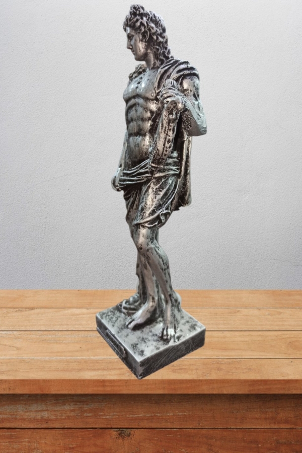 Apollon  Biblo 25 Cm Mitolojik Kahraman Heykel Dekor Hediyelik Eşya