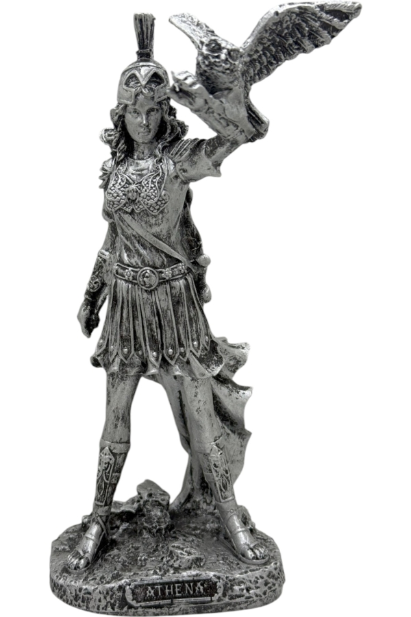 Athena  Biblo 22 Cm Mitolojik Kahraman Heykel Dekor Hediyelik Eşya