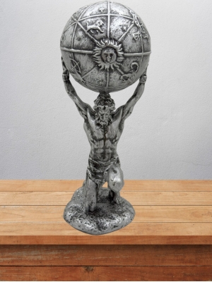 Atlas Biblo 21 Cm Heykel Dekor Hediyelik Eşya