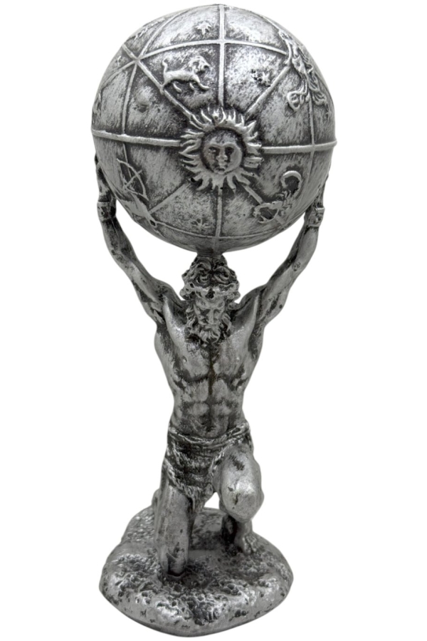 Atlas Biblo 21 Cm Heykel Dekor Hediyelik Eşya