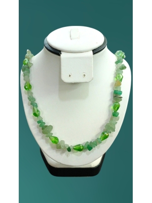 Aventurin Doğal Taş Kolye Kırık Taş 