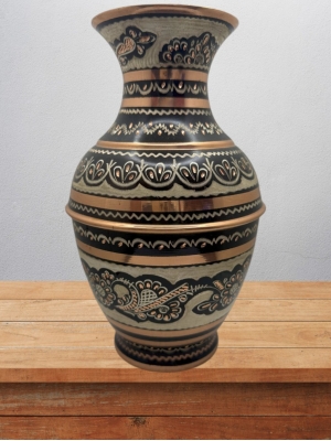 Bakır Vazo No:2 23 Cm