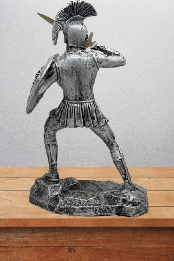 Hector  Biblo 25 Cm Mitolojik Kahraman Heykel Dekor Hediyelik Eşya