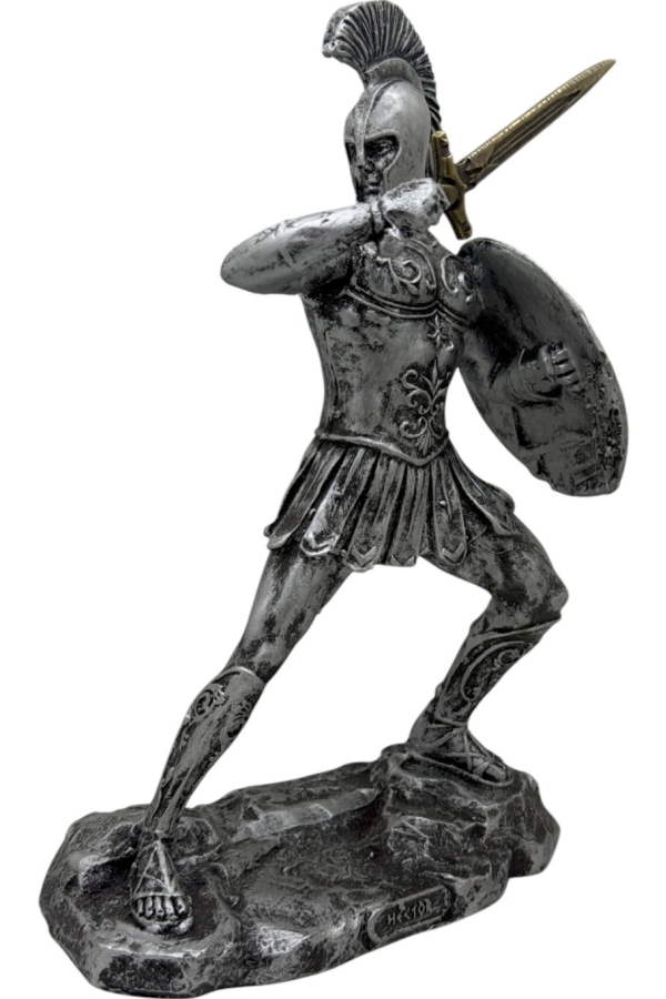Hector  Biblo 25 Cm Mitolojik Kahraman Heykel Dekor Hediyelik Eşya