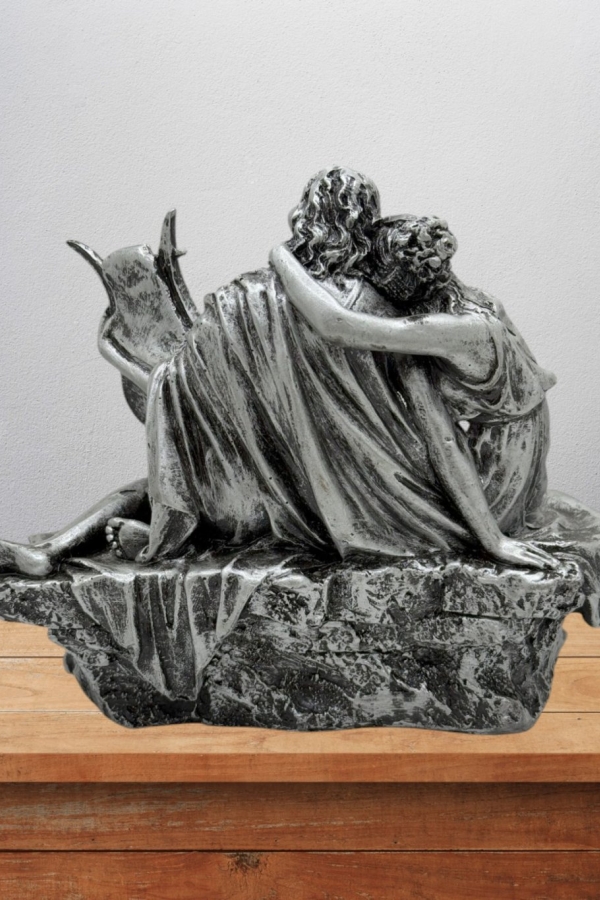 Paris&Helen 17 Cm Mitolojik Kahraman Heykel Dekor Hediyelik Eşya