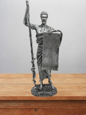 Hipokrat Biblo 25 Cm  Heykel Dekor Hediyelik Eşya