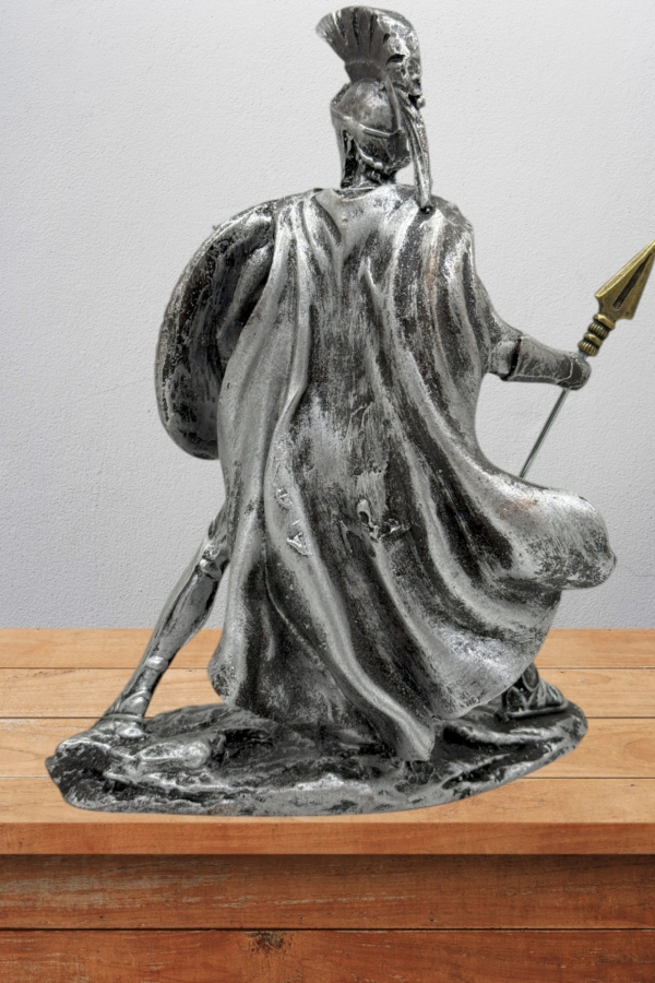 Leonidas  Biblo 20 Cm Mitolojik Kahraman Heykel Dekor Hediyelik Eşya