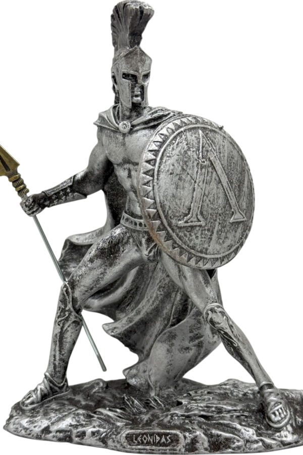 Leonidas  Biblo 20 Cm Mitolojik Kahraman Heykel Dekor Hediyelik Eşya
