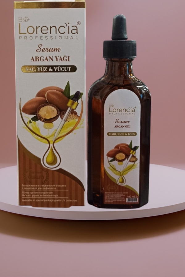 Lorencia Argan Yağı - Saç, Yüz, Vücut 100 ml