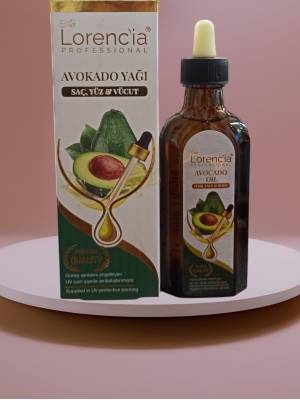 Lorencia Avokado Yağı - Saç, Yüz, Vücut 100 ml
