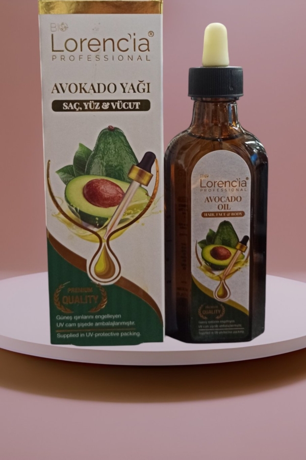 Lorencia Avokado Yağı - Saç, Yüz, Vücut 100 ml