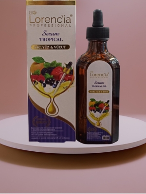 Lorencia Tropical Yağ - Saç, Yüz, Vücut 100 ml