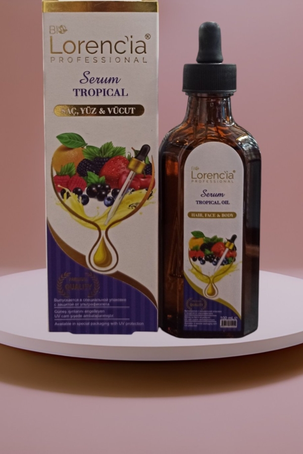 Lorencia Tropical Yağ - Saç, Yüz, Vücut 100 ml
