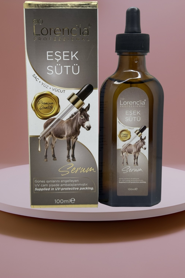 Lorencia Eşek Sütü Ekstraktlı Yağ - Saç, Yüz, Vücut 100 ml