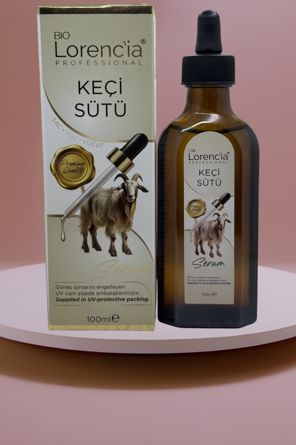 Lorencia Keçi Sütü Ekstraktlı Yağ - Saç, Yüz, Vücut 100 ml