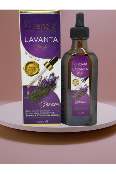 Lorencia Lavanta Yağı - Saç, Yüz, Vücut 100 ml