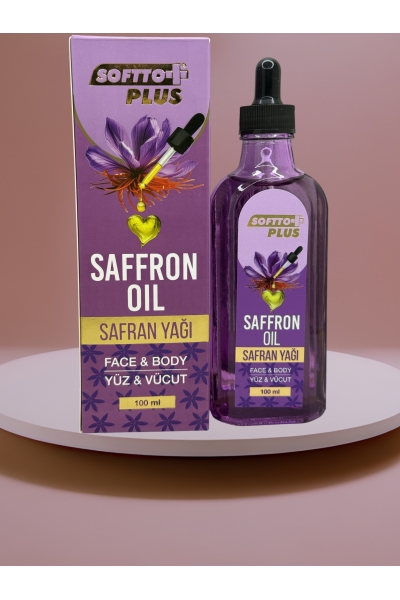 Softto Plus Safran Yağı - Saç, Yüz, Vücut 100 ml