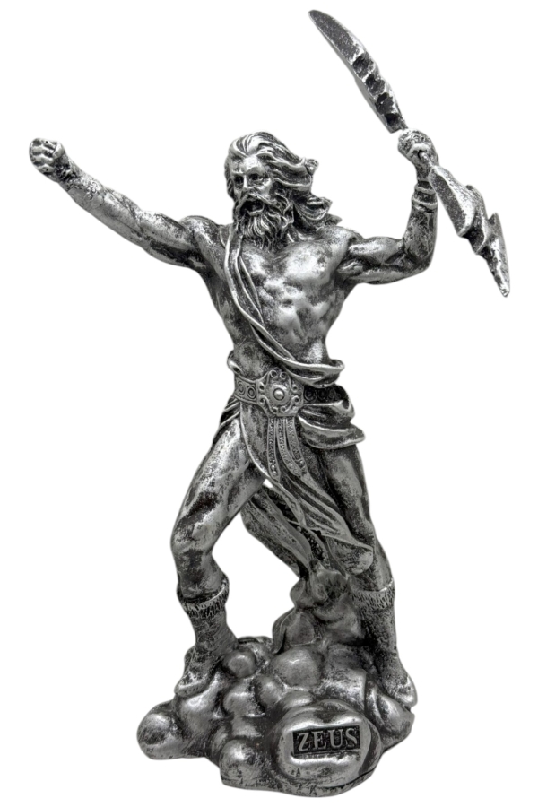 Zeus Biblo 20 Cm Mitolojik Kahraman Heykel Dekor Hediyelik Eşya